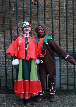 Kostuums - Elf en Ginger bread man